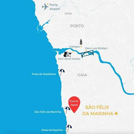 Appartamento Sao Felix Ocean Views *